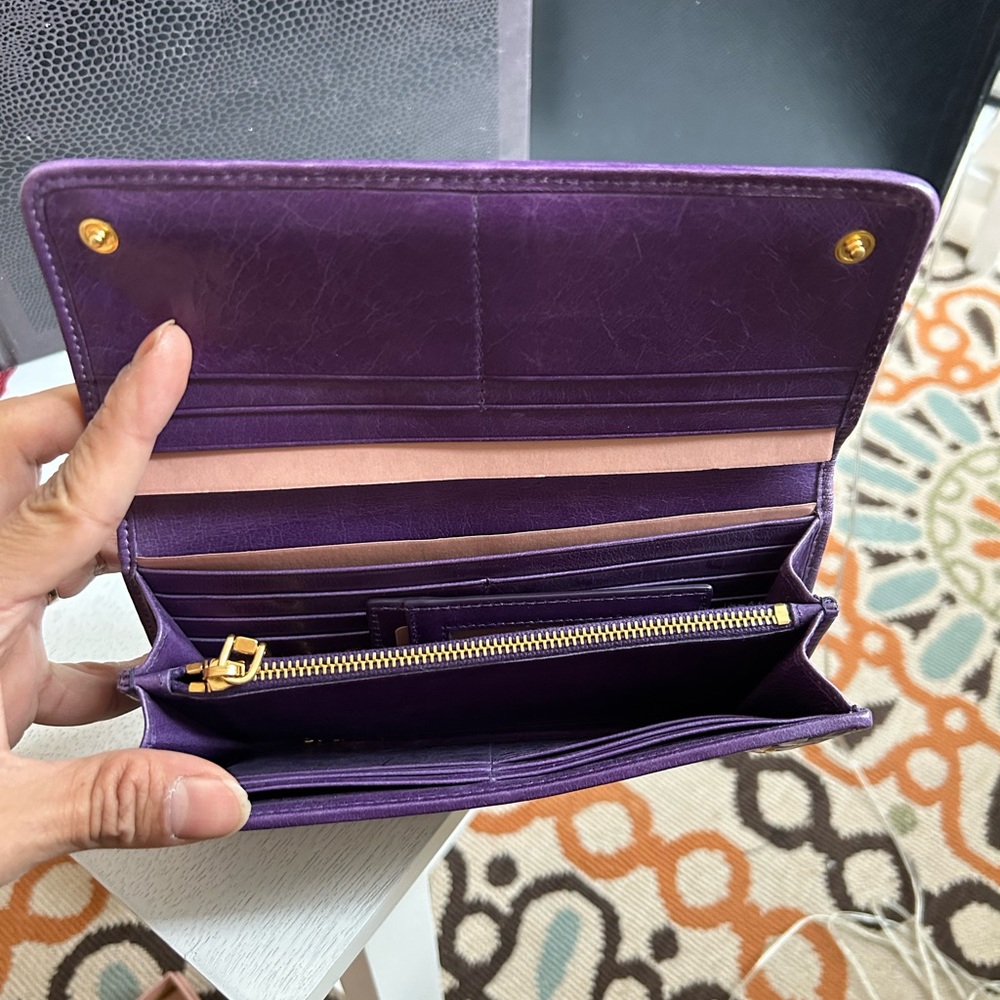 Nwt Miu Miu Matelasse Long Wallet - image 5
